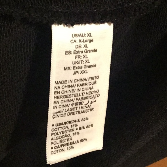 Black Top with Asymmetrical Side Zipper - Picture 9 of 9